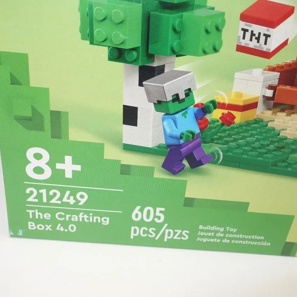 NEW LEGO Minecraft The Crafting Box 4.0 21249 Fortress Cat House Factory Sealed - Picture 3 of 9